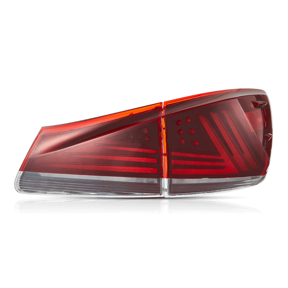 VLAND UK LED Tail Lights for 2006–2013 Lexus IS250 IS350 ISF IS300 220d 200d
