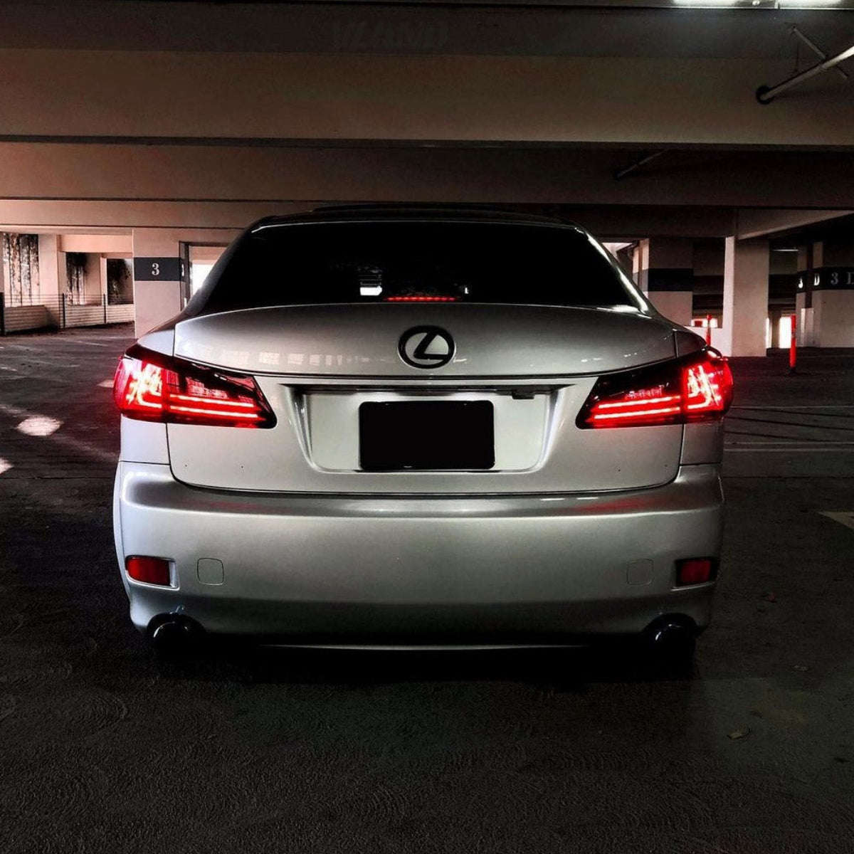 VLAND UK LED Tail Lights For 2006-2013 Lexus IS250 IS350 ISF IS200d IS220d(XE20)