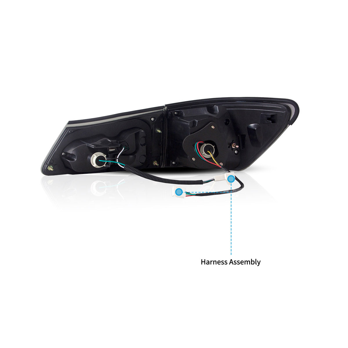 VLAND UK LED Tail Lights for 2006–2013 Lexus IS250 IS350 ISF IS300 220d 200d