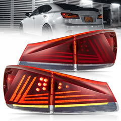 VLAND UK LED Tail Lights for 2006–2013 Lexus IS250 IS350 ISF IS300 220d 200d