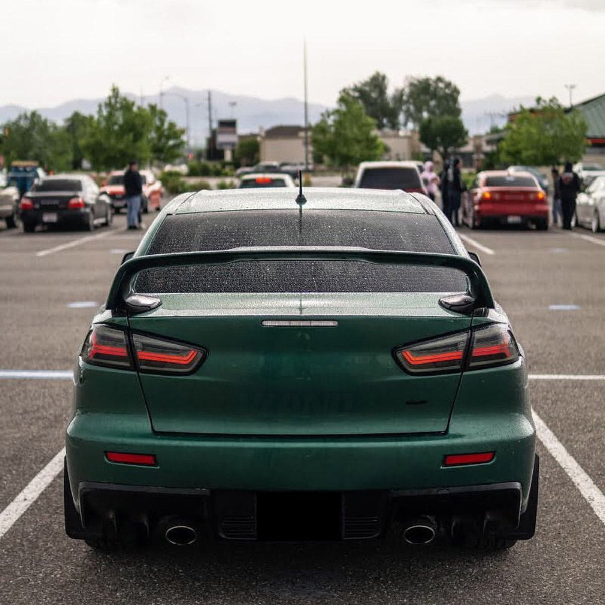 VLAND UK LED Tail Lights For 2008-2017 Mitsubushi Lancer / EVO X