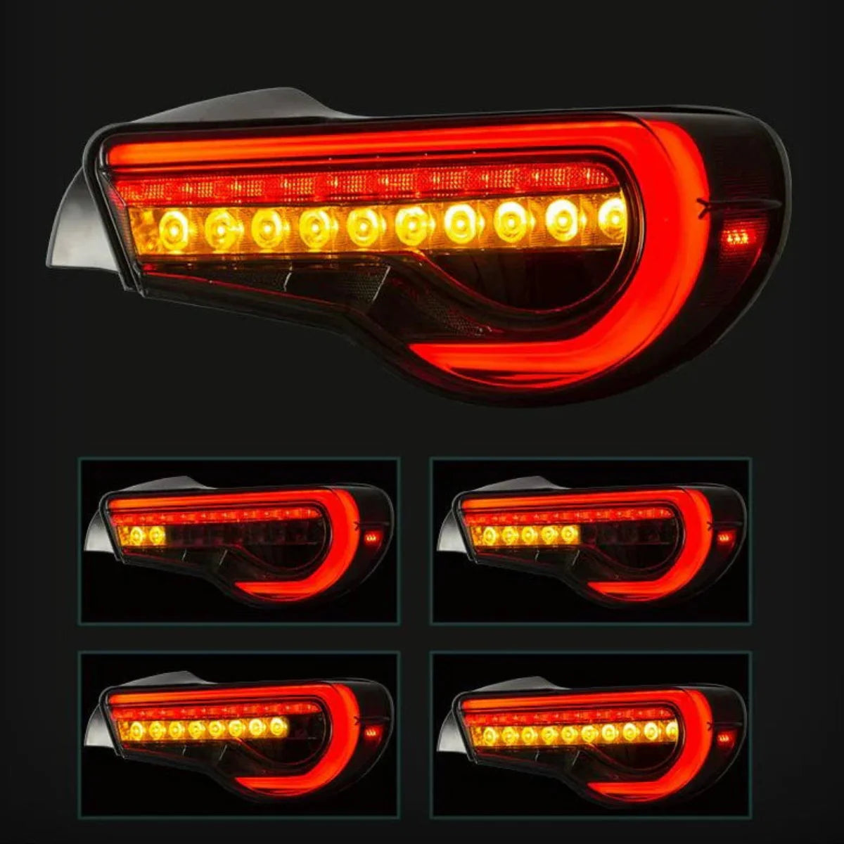 VLAND UK LED Tail Lights For 2012-2020 Toyota 86 & Subaru BRZ & Scion FR-S