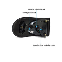 VLAND UK LED Tail Lights for 2006-2022 Toyota FJ Cruiser