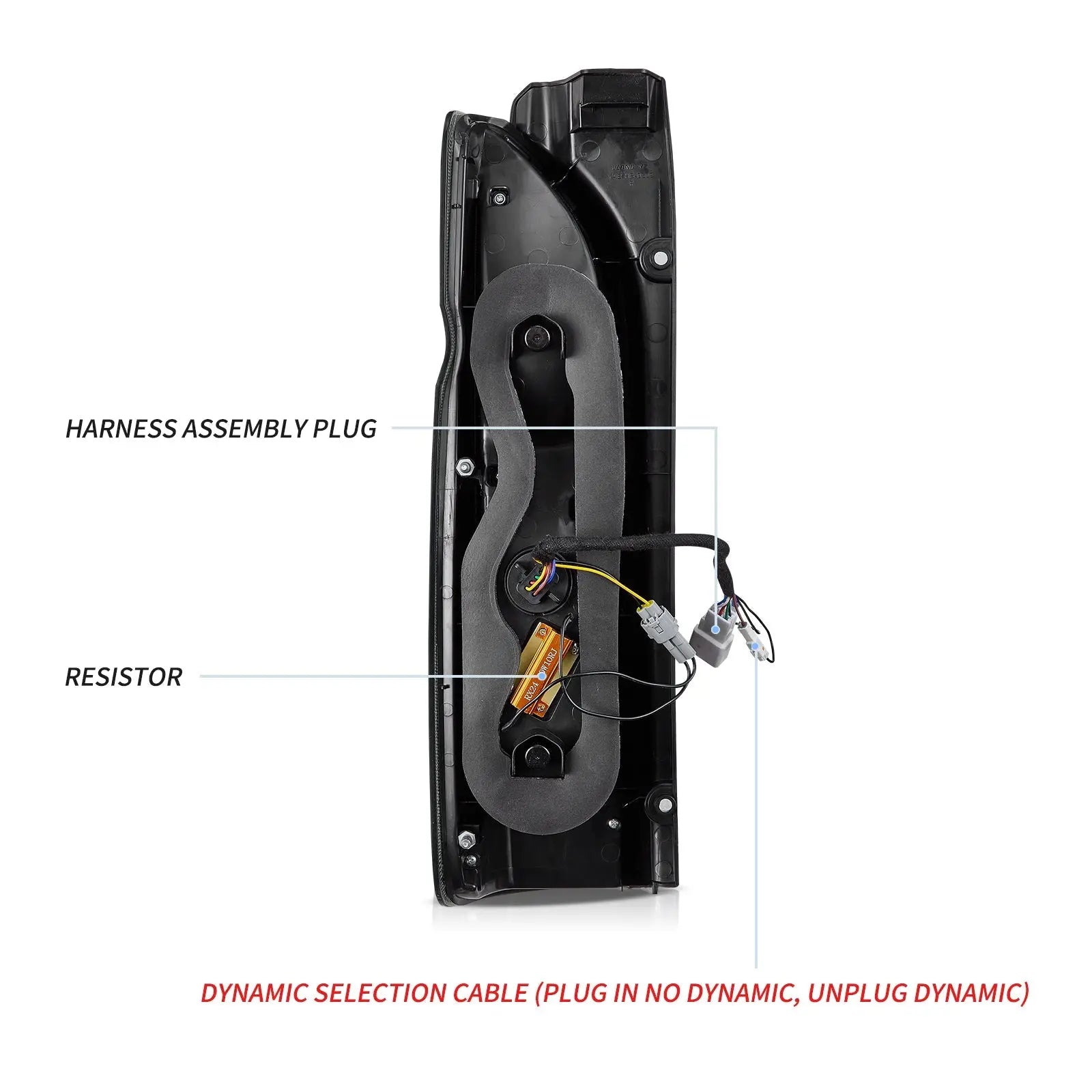 VLAND UK LED Taillights For 2005-2019 Toyota Hiace With Startup Animation