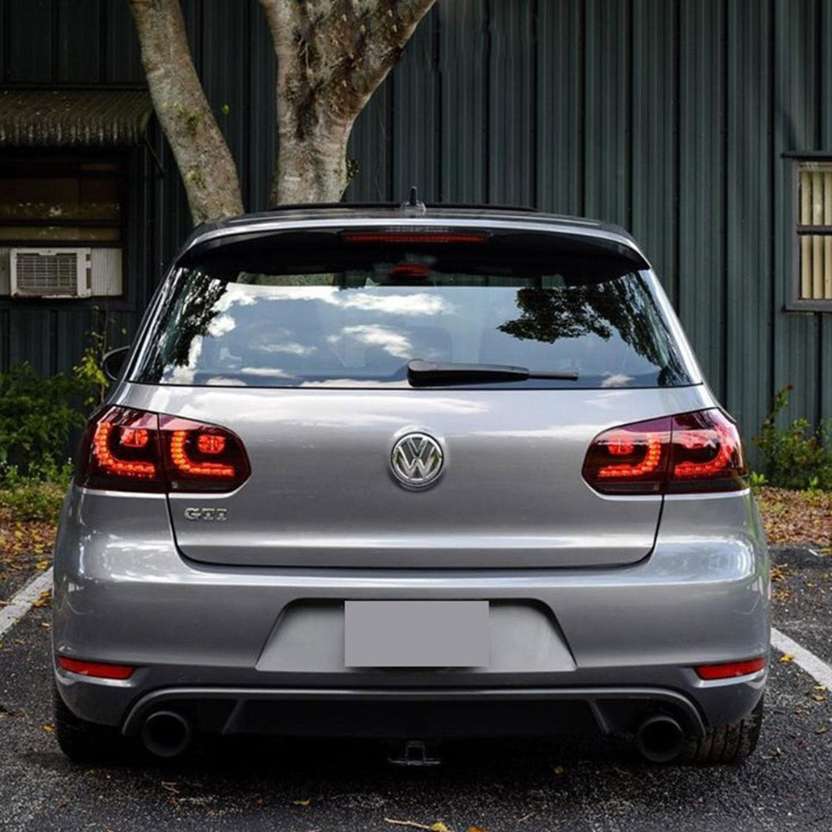 VLAND UK  LED Tail Lights 2009-2014 Volkswagen Golf 6 MK6 with E-Mark