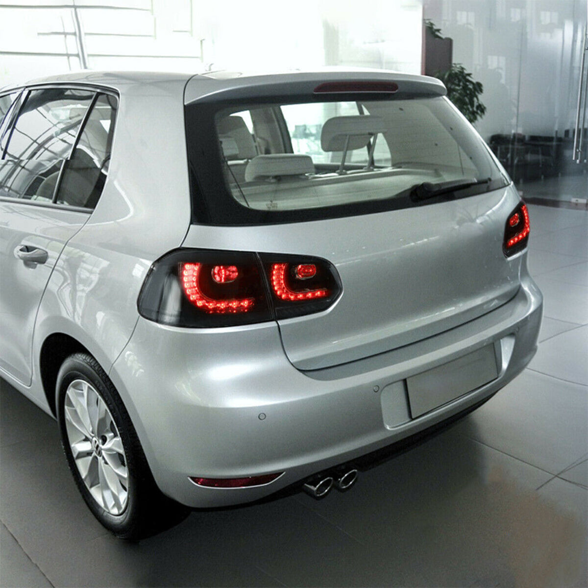 VLAND UK  LED Tail Lights 2009-2014 Volkswagen Golf 6 MK6 with E-Mark