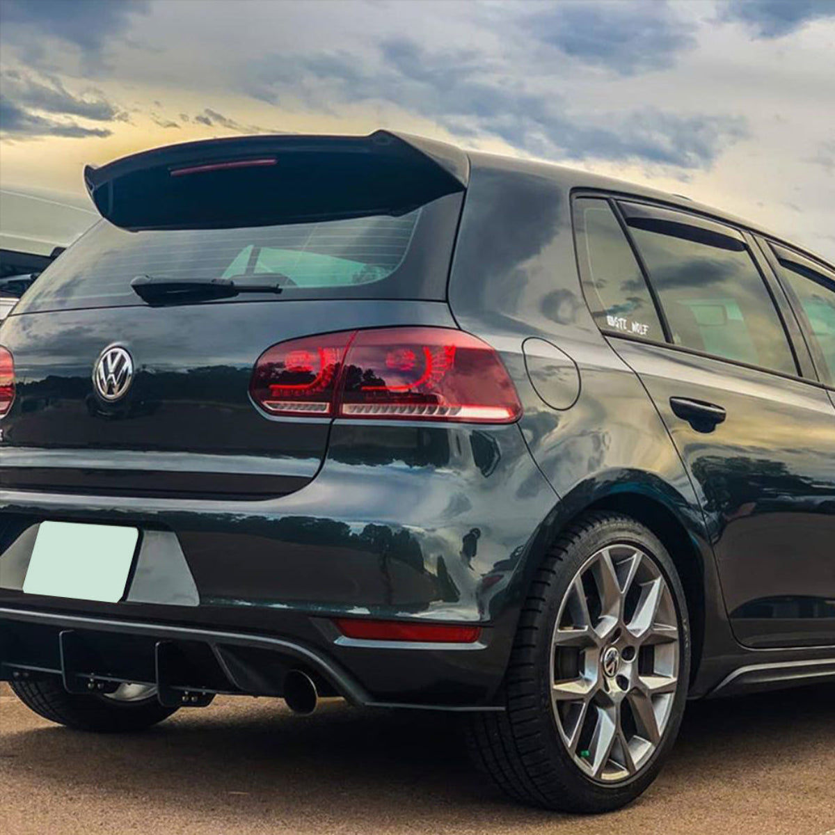 VLAND UK  LED Tail Lights 2009-2014 Volkswagen Golf 6 MK6 with E-Mark