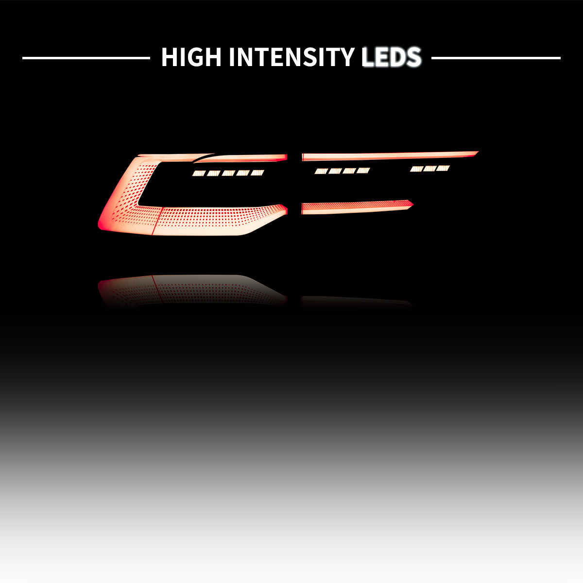 VLAND UK LED Tail Lights For 2020-2023 Volkswagen Golf Mk8