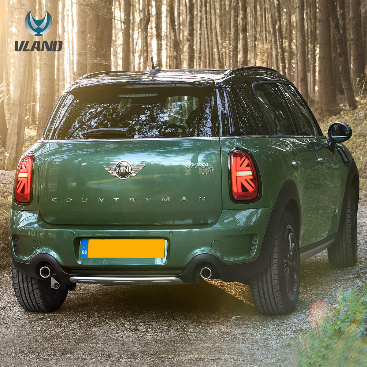 VLAND UK 10-16 Mini Cooper Countryman R60 Vland LED Tail Lights With Dynamic Welcome Lighting