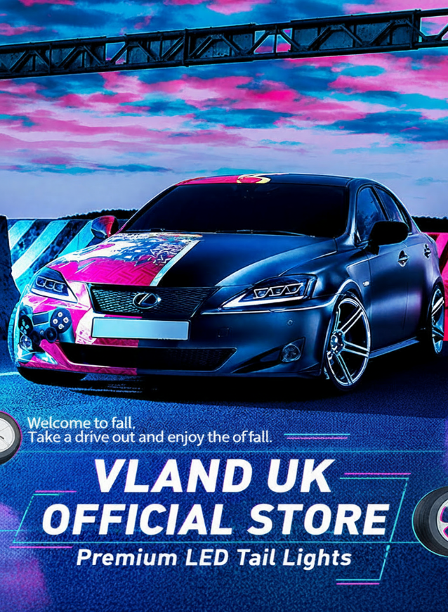 VLAND UK Official Store Mobile Banner - Styled